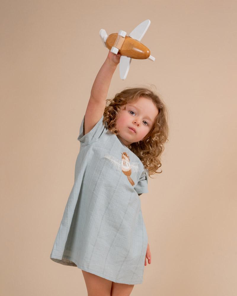 SWEET SPOT FLYING BIRD DRESS 3-7 YRS