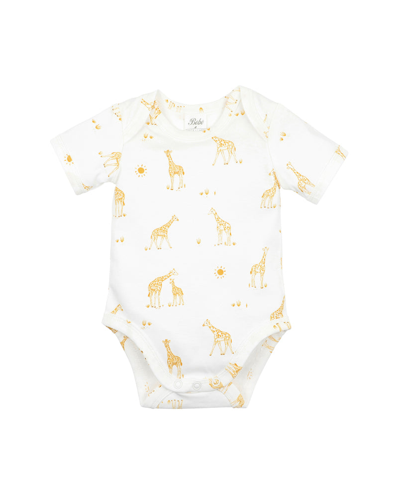 GIRAFFE ORGANIC BODYSUIT – Minihaha