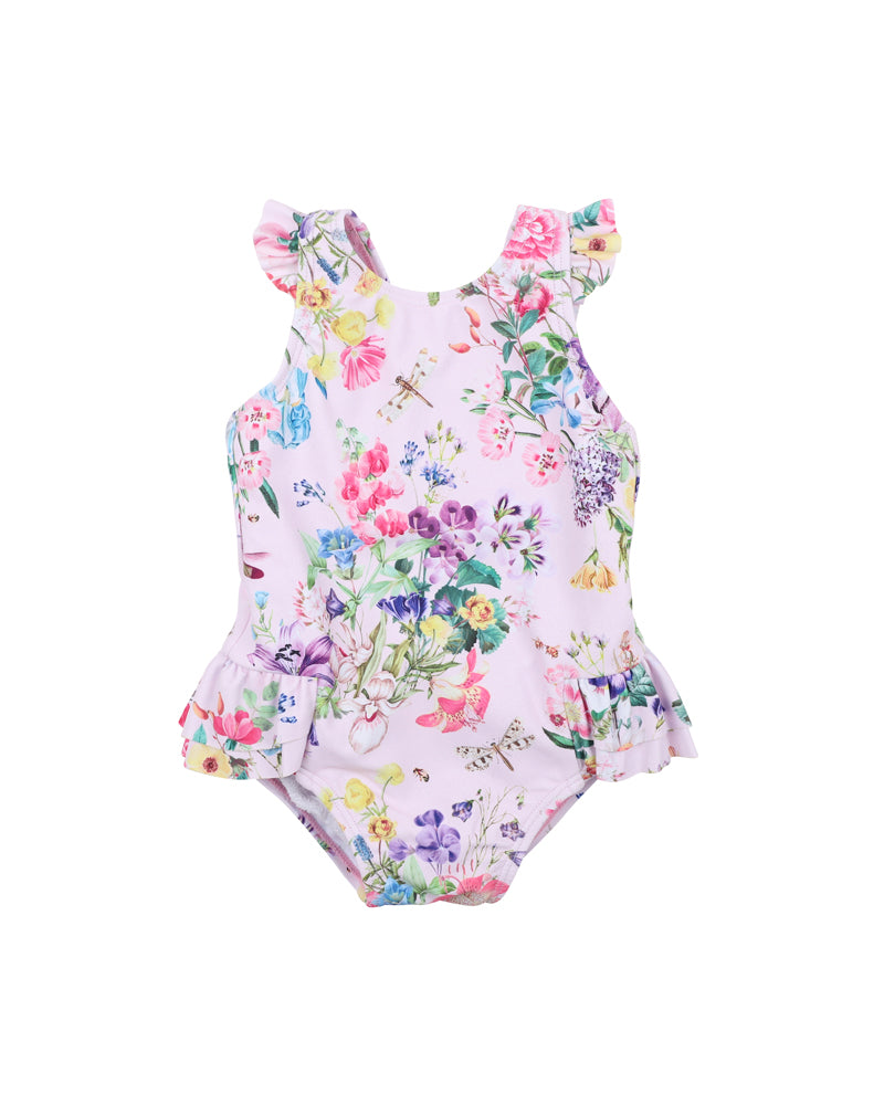 Baby girl one hot sale piece bathing suit