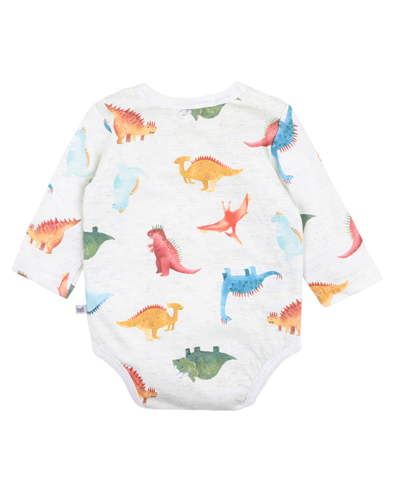 Baby girl dinosaur on sale onesie