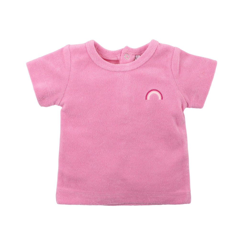 SUMMER PINK TERRY TEE – Minihaha