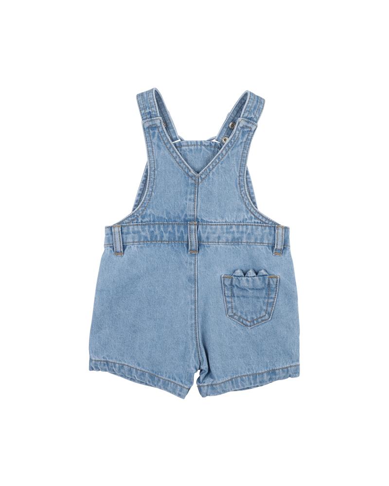 Baby denim sales dungarees girl