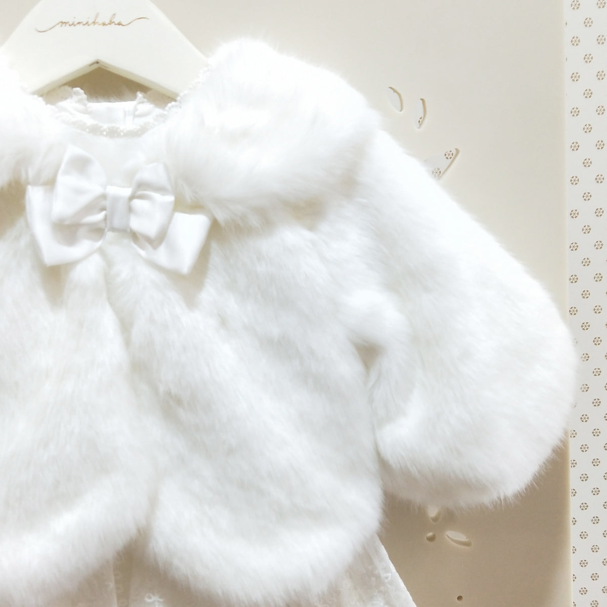 Baby faux hot sale fur jacket